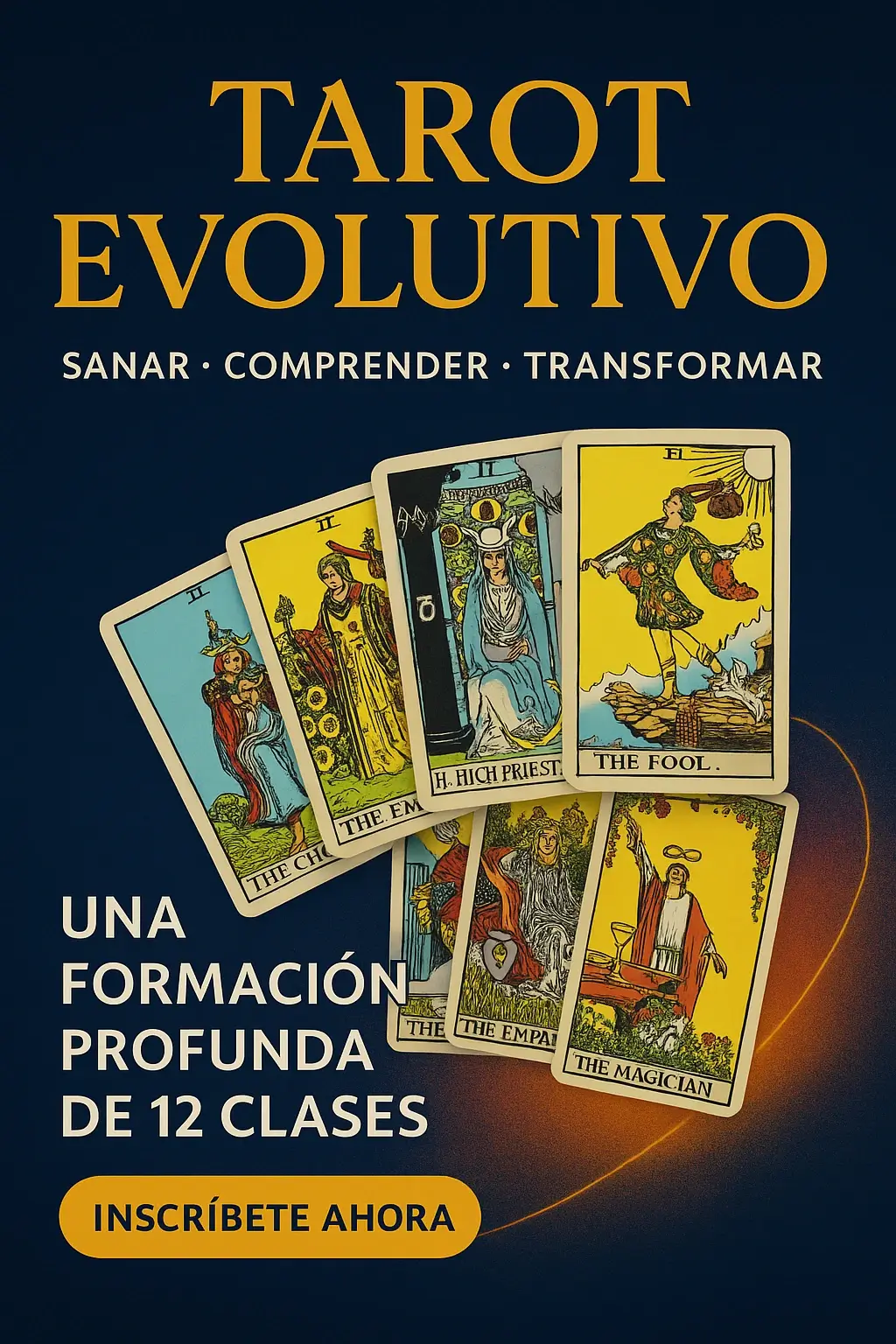 Tarot Evolutivo – Sanar, Comprender, Transformar